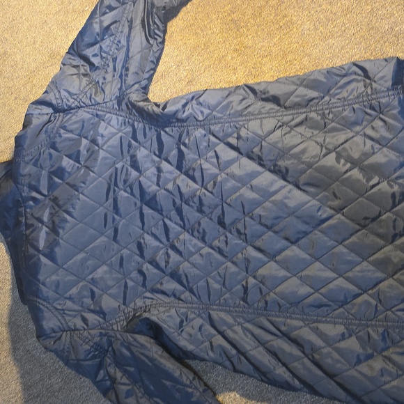 Banana Republic Dark Blue Quilted Puffer Jacket - Picture 5 of 5